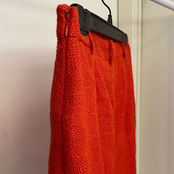 Suzy Shier Orange Skirt Size 3/4 or Small/Medium - Picture 2 of 5